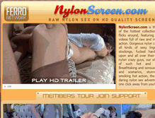 Tablet Screenshot of nylonscreen.com